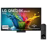LG 86 Inch LG QNED MiniLED QNED99 8K Smart TV AI Magic remote HDR10 webOS24 2024