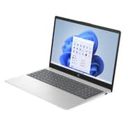 HP (2022) Laptop - 12th Gen / Intel Core i5-1235U / 15.6inch FHD / 512GB SSD / 8GB RAM / Shared Intel Iris Xe Graphics / Windows 11 Home / English & Arabic Keyboard / Natural Silver / Middle East Version - [15-FD0103NE]