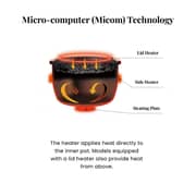 Zojirushi Micom Rice Cooker & Warmer 1.0L, Multi-Menu Fuzzy Logic - Made in Japan NL-GAQ