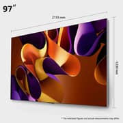 LG 97 Inch LG OLED evo AI G4 4K Smart TV AI Magic remote Dolby Vision webOS24 - OLED97G46LA (2024)