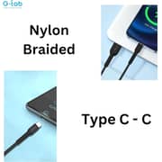 G-Tab Fast Charging Cable 1.5m Black