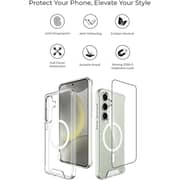 Glassology Ultimate Protection Bundle for Samsung Galaxy S24 FE - Magnetic Clear Case + Screen Protector