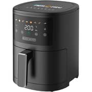 Black + Decker Digital Air Fryer 3.5 Liter 1500 Watt - Black - AF3500