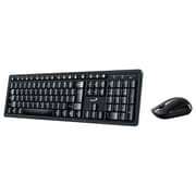 Genius Wireless Smart Keyboard And Mouse Combo Black