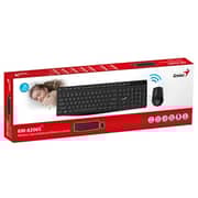 Genius Wireless Silent Keyboard And Mouse Combo Black