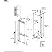 Electrolux 500 Series UltimateTaste 500 Bottom Freezer Refrigerator 260 Litres ENS5LD18R0