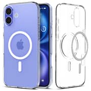 Spigen Case With Screen Protector & Wall Charger Clear iPhone 16