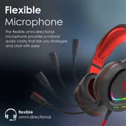 Vertux VT-HS-TOKYO Wired On Ear Gaming Headset Red