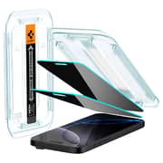 Spigen GLAS.tR EZ Fit Privacy Protector Black iPhone 16 Pro Max 2 Pack