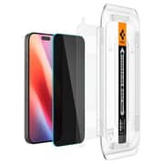 Spigen GLAS.tR EZ Fit Privacy Protector Black iPhone 16 Pro Max 2 Pack