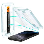 Spigen GLAS.tR EZ Fit Screen Protector Clear iPhone 16 Pro 2 Pack