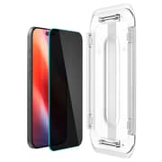 Spigen GLAS.tR EZ Fit Privacy Screen Black iPhone 16 Pro 2 Pack