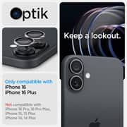 Spigen GLAS.tR EZ-Fit Optik Pro Lens Protector Crystal Clear iPhone 16/iPhone 16 Plus 2 Pack