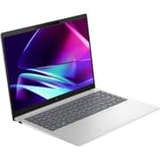 HP Pavilion Plus (2024) Laptop - 1st Series / Intel Core Ultra 5-125H / 14inch 3K / 512GB SSD / 16GB RAM / Shared Intel Arc Graphics / Windows 11 Home / English & Arabic Keyboard / Natural Silver Aluminium / Middle East Version - [14EW1007NE]