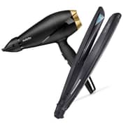 Babyliss Power Pro Hair Dryer 2000W 6704E + Babyliss Wet and Dry Slim Hair Straightener - ST327E