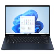 HP Envy x360 2-in-1 Convertible (2024) Laptop - 1st Series / Intel Core Ultra 5-125U / 14inch 3K / 512GB SSD / 16GB RAM / Shared Intel Graphics / Windows 11 Home / English & Arabic Keyboard / Atmospheric Blue / Middle East Version - [14-FC0006NE]