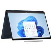 HP Envy x360 2-in-1 Convertible (2024) Laptop - 1st Series / Intel Core Ultra 5-125U / 14inch 3K / 512GB SSD / 16GB RAM / Shared Intel Graphics / Windows 11 Home / English & Arabic Keyboard / Atmospheric Blue / Middle East Version - [14-FC0006NE]