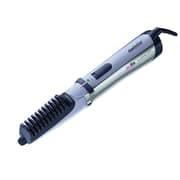 Babyliss Smooth Pro Hair Dryer, 2100 Watt, Black Rose Gold - 6709DE with Babyliss Hair Styler Rotating Brush with Attachments, 1000 Watt, Silver and Black - 2735E