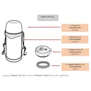 Zojirushi Stainless Steel Bottle 1pc Set