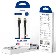 Charome USB-C to Lightning Cable 1m Black