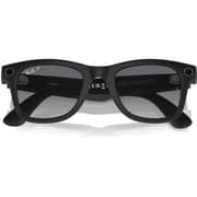Ray-Ban Meta Wayfarer Square Polar Gradient Graphite Sunglasses RW4006