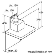 Bosch Built In Chimney Hood DWB97CM50B