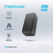 Powerology Power Bank 20000mAh Black PPBCHA19