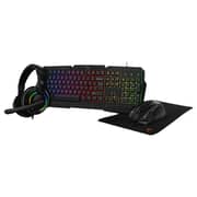 Porodo 4-in-1 Gaming Kit Black
