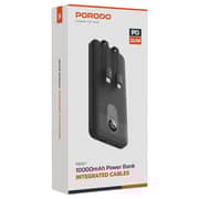 Porodo Power Bank 10000mAh Black PD-PBFCH057-BK