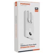 Porodo Power Bank 10000mAh White PD-PBFCH057-WH