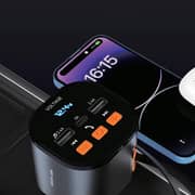 Green Lion Car Charger Black
