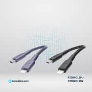 Powerology USB-C To Lightning Cable 2m Black