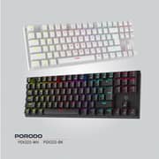 Porodo Wired Gaming Keyboard White