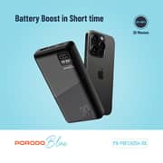 Porodo Power Bank 20000mAh Black PB-PBFCH054-BK