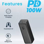 Powerology Power Bank 30000mAh Black PPBCHA20