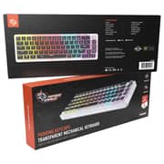 Porodo Wired Gaming Keyboard Transparent