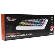 Porodo Wired Gaming Keyboard Transparent