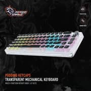 Porodo Wired Gaming Keyboard Transparent
