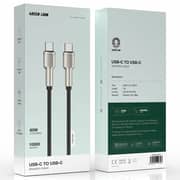 Green Lion USB-C To USB-C Cable 1m Black