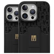 Levelo Morphix Gripstand Case With Cardholder Black iPhone 16 Pro