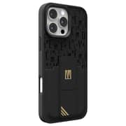 Levelo Morphix Gripstand Case With Cardholder Black iPhone 16 Pro