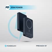Powerology Power Bank 10000mAh Grey PPBCHA34-GY