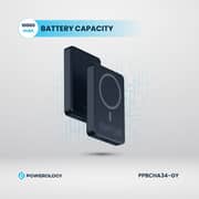 Powerology Power Bank 10000mAh Grey PPBCHA34-GY