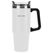 Green Lion 1 Pc Vacuum Travel Mug White
