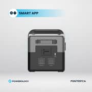 Powerology 1 Pc Portable Generator Grey