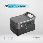 Powerology 1 Pc Portable Generator Grey