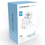 Powerology USB-C GaN Wall Charger White