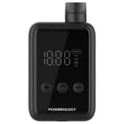 Powerology 1 Pc Compact Tire Inflator Black