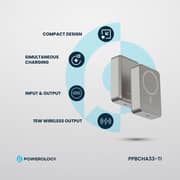 Powerology Power Bank 20000mAh Titanium PPBCHA33-TI