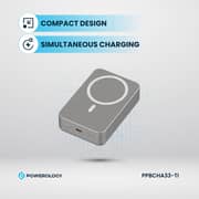 Powerology Power Bank 20000mAh Titanium PPBCHA33-TI